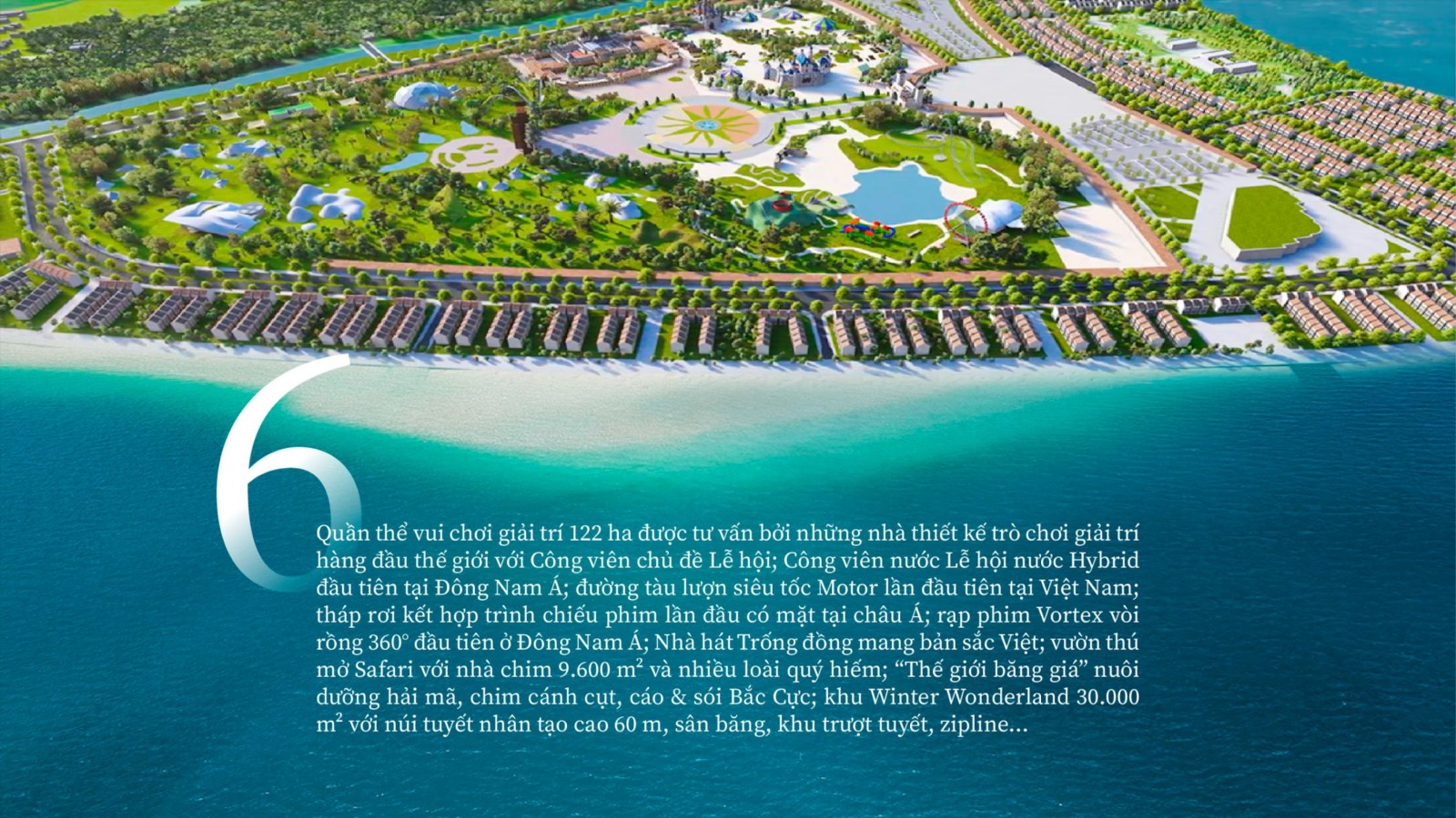 Quần thể vui chơi giải trí 122ha