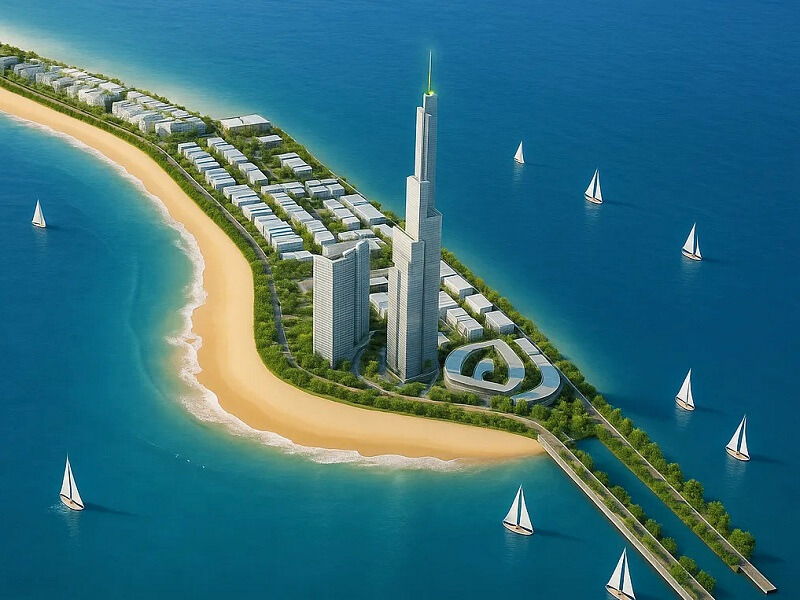 Toà nhà cao 108 tầng tại Vinhomes Paradise